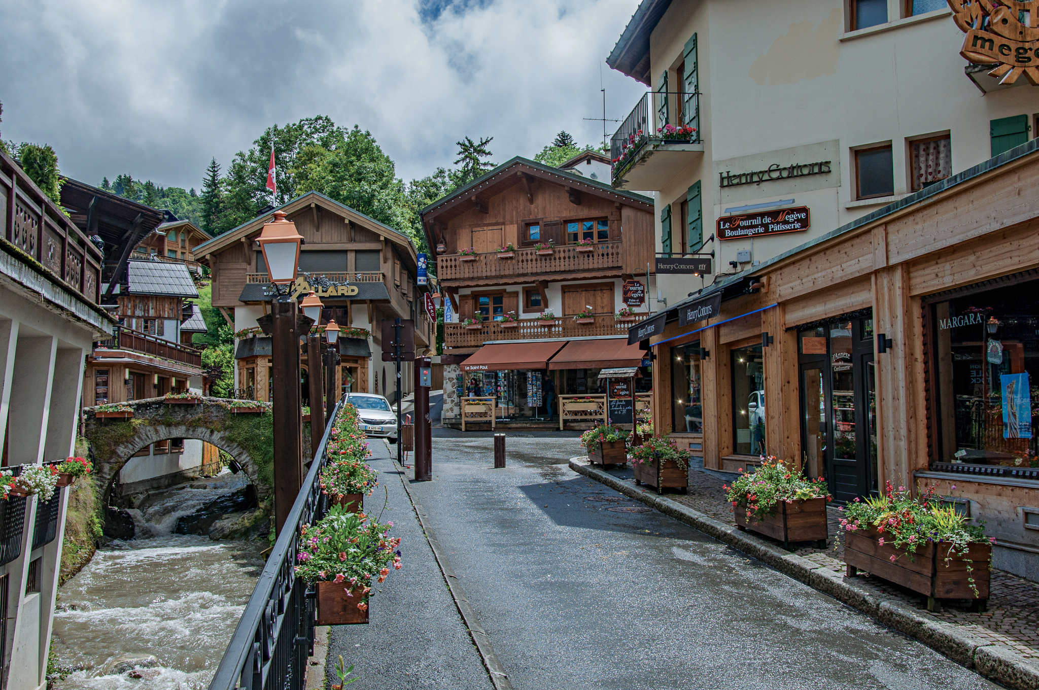 Megève village